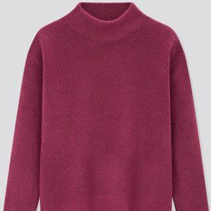 Uniqlo Souffle Yarn High Neck Sweater